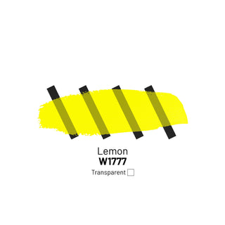 W1777 Lemon - Acrylic Ink - KAMENSKAYA