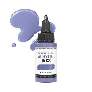 W2498 Blossom - Acrylic Ink - KAMENSKAYA