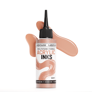 W4911 Peach - Acrylic Ink - KAMENSKAYA