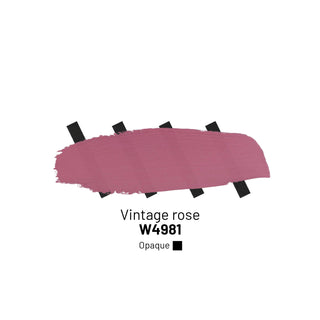 W4981 Vintage rose - Acrylic Ink - KAMENSKAYA