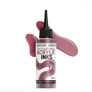 W4981 Vintage rose - Acrylic Ink - KAMENSKAYA