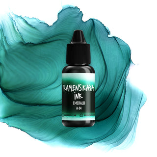 Emerald Alcohol Ink