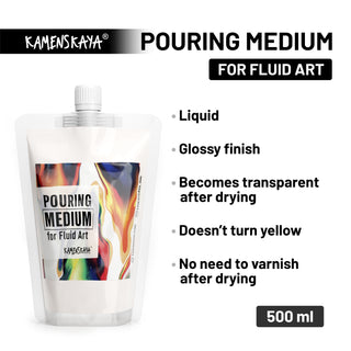 Pouring medium for fluid art
