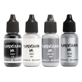 Alcohol Ink Set Urban Monochrome (4 Pack) KAMENSKAYA Alcohol Ink Set Urban Monochrome (4 Pack) KAMENSKAYA