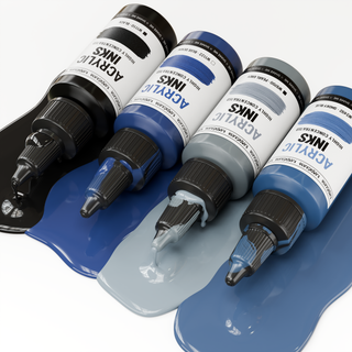 Acrylic Ink Set – Urban Indigo (4 Pack)