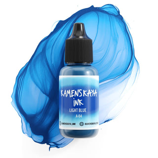Alcohol Ink A - 04 'Light blue' - Alcohol Ink, 'A' Line - KAMENSKAYA