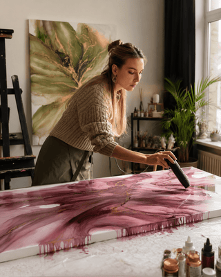 Alcohol Inks Professional Course by Polina Kamenskaya - KAMENSKAYA