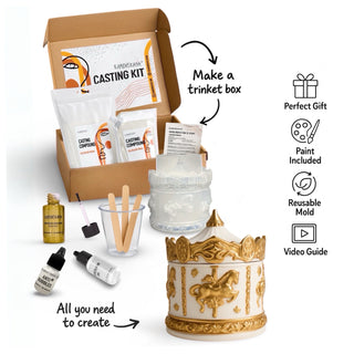 Casting Kit Trinket Box - Modeling Paste - KAMENSKAYA
