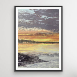 Delaminating Alcohol Inks Set 'Sunset' - Alcohol Ink, Delaminating Collection - KAMENSKAYA