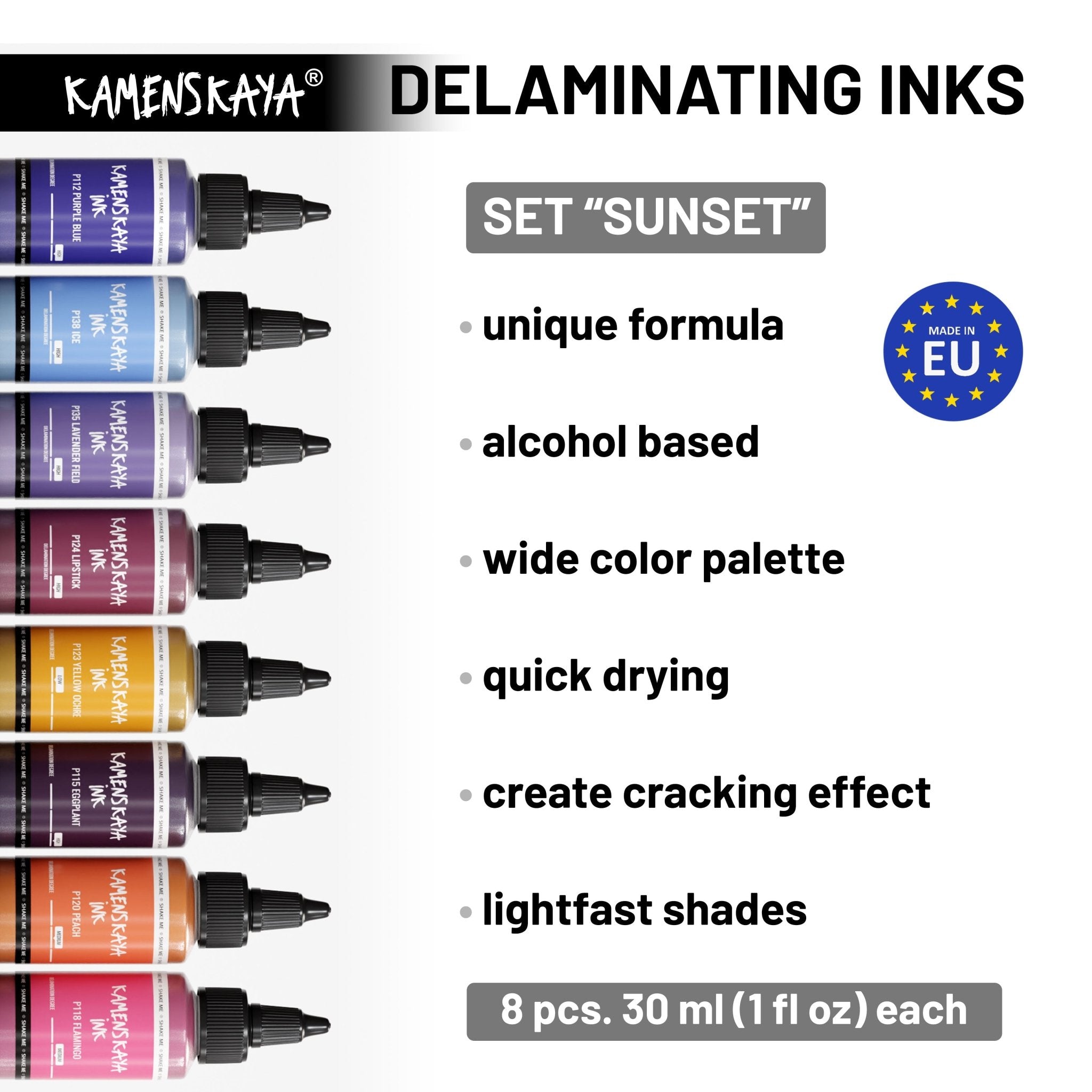 Splitting Inks Sea Wave Color Alcohol Ink Aazon.co : KAENSKAYA Delainating Alcohol ...