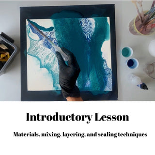 Delaminating Effects: Landscape Abstraction Mini - Course - KAMENSKAYA
