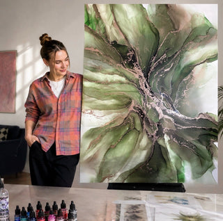 Free Alcohol Ink Starter Lessons - KAMENSKAYA