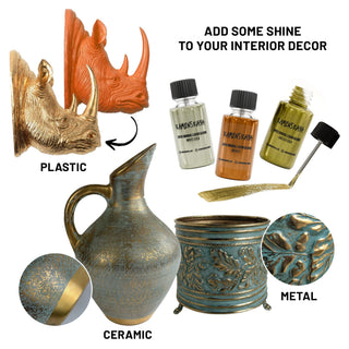 Liquid gilding 'Bright gold' - Liquid Leaf Paint - KAMENSKAYA