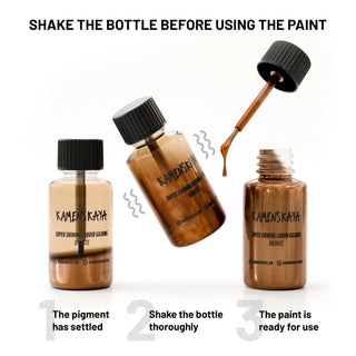 Liquid gilding 'Bronze' - Liquid Leaf Paint - KAMENSKAYA