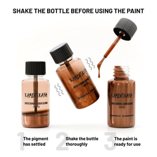 Liquid gilding 'Copper' - Liquid Leaf Paint - KAMENSKAYA