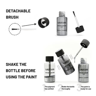 Liquid gilding 'Silver' - Liquid Leaf Paint - KAMENSKAYA