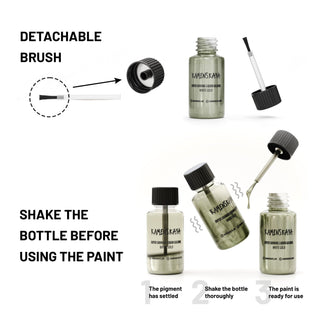 Liquid gilding 'White gold' - Liquid Leaf Paint - KAMENSKAYA