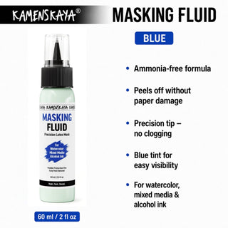 Masking fluid - Materials for Ink Art - KAMENSKAYA