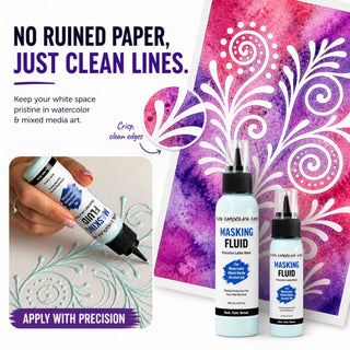 Masking fluid - Materials for Ink Art - KAMENSKAYA