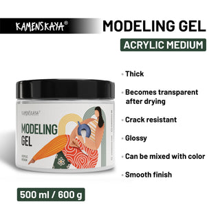 Modeling gel - Acrylic Medium - KAMENSKAYA