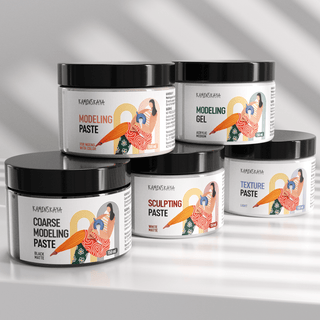 Modeling Paste Discovery Set – 5 pcs × 150 ml -Modeling Paste- KAMENSKAYA