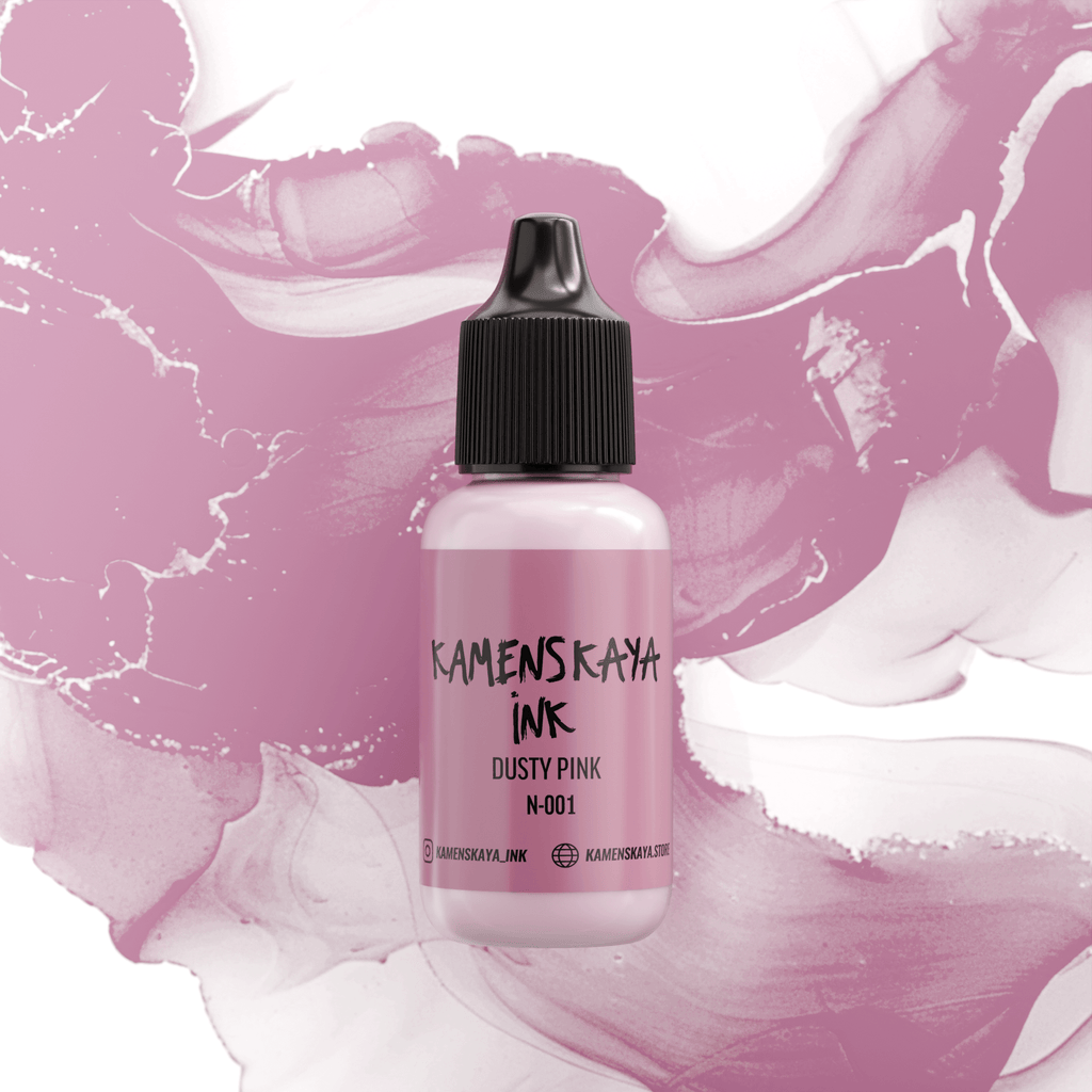 Pastel Alcohol Ink N-001 'Dusty pink' – KAMENSKAYA
