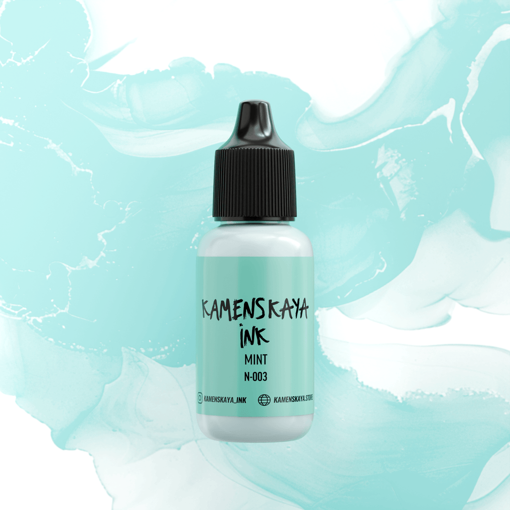 Pastel Alcohol Ink N-003 'Mint' – KAMENSKAYA