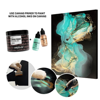 Pastel Alcohol Ink N - 005 'Grey fog' - Alcohol Ink, Pastel Collection - KAMENSKAYA