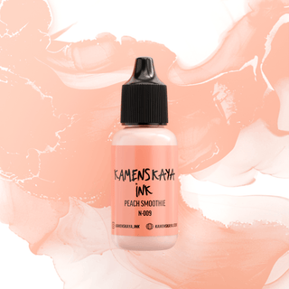 Pastel Alcohol Ink N - 009 'Peach smoothie' - Alcohol Ink, Pastel Collection - KAMENSKAYA