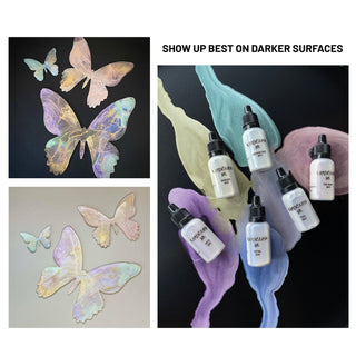 Shimmering Alcohol Ink M - 046 'Neptune' - Alcohol Ink, Nacre - Chameleons Collection - KAMENSKAYA
