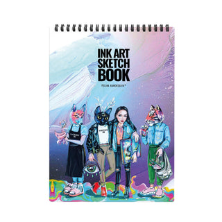 Sketchbook - Materials for Ink Art - KAMENSKAYA