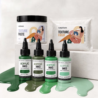 Texture Bundle "Botanical Greens" - KAMENSKAYA