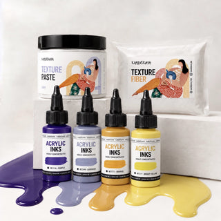 Texture Bundle "Citrus Violet" - KAMENSKAYA