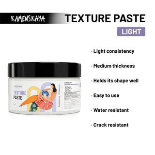 Texture paste (Light) 250 ml - Modeling Paste - KAMENSKAYA