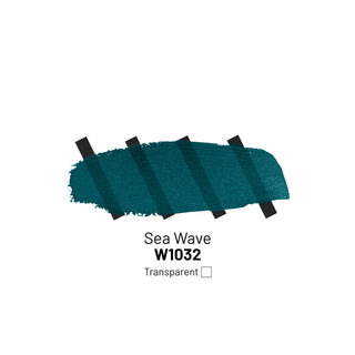 W1032 Sea Wave - Acrylic Ink - KAMENSKAYA
