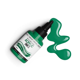 W1133 Malachite green - Acrylic Ink - KAMENSKAYA