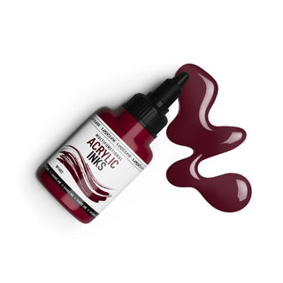 W1482 Marsala - Acrylic Ink - KAMENSKAYA