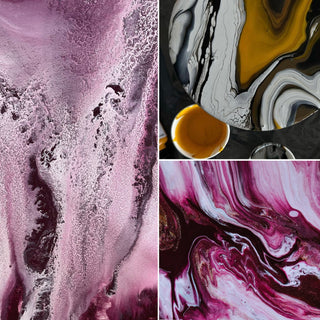 W1556 Plum - Acrylic Ink - KAMENSKAYA