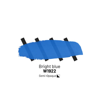 W1922 Bright blue - Acrylic Ink - KAMENSKAYA
