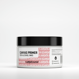 White canvas primer - Materials for Ink Art - KAMENSKAYA